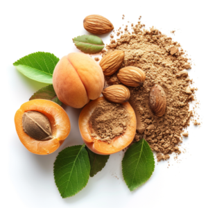 Ground apricot kernel